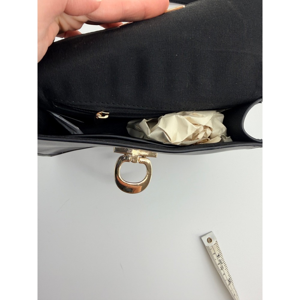 ECOSUSI Black Belt Bag Gold Hardware Fanny Pack New - Picture 4 of 6
